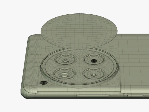 OnePlus 12R Black 3D Model