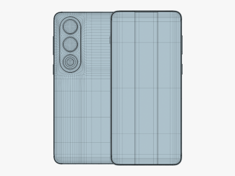 OnePlus Ace 3V Purple Model 3D