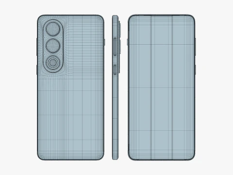 OnePlus Ace 3V Purple 3D Model