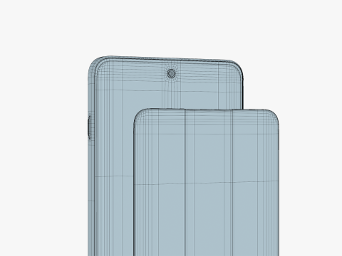 OnePlus Ace 3V Purple Model 3D