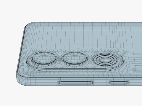 OnePlus Ace 3V Purple Model 3D