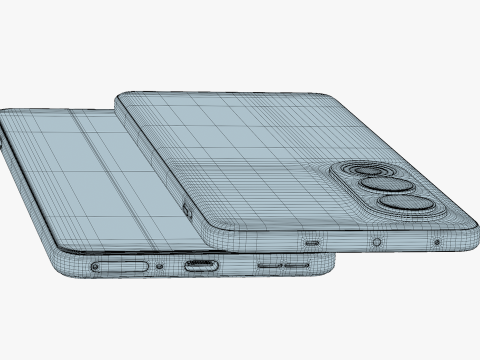 OnePlus Ace 3V Purple Model 3D