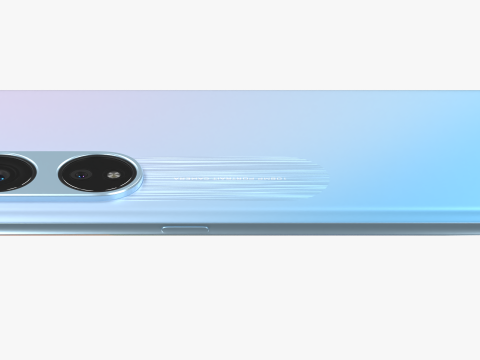 OPPO A1 Pro Blue 3D Модель