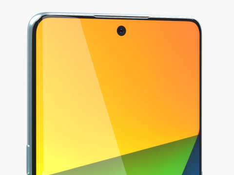 OPPO A1 Pro Blue 3D Модель