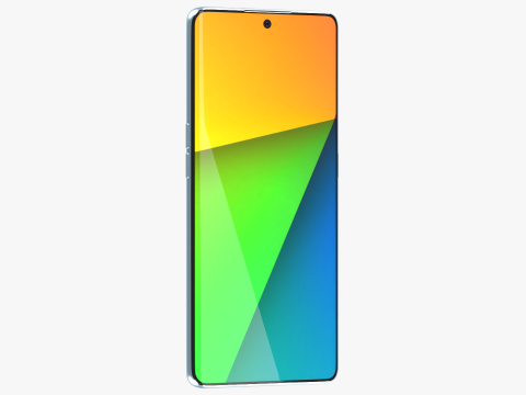 OPPO A1 Pro Blue 3D Модель