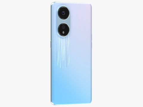 OPPO A1 Pro Blue 3D Модель