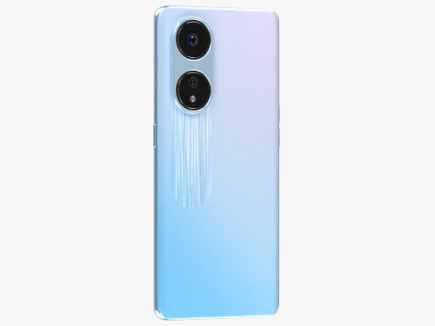 OPPO A1 Pro Blue 3D Model