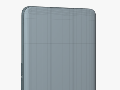 OPPO A1 Pro Blue 3D Модель