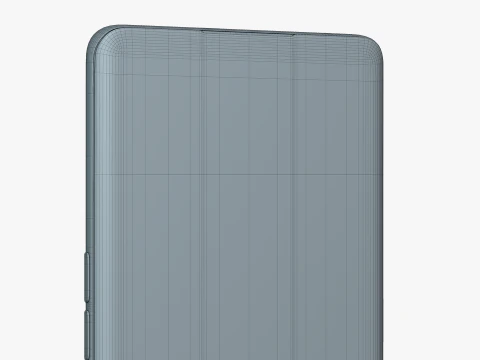 OPPO A1 Pro Blue 3D Model