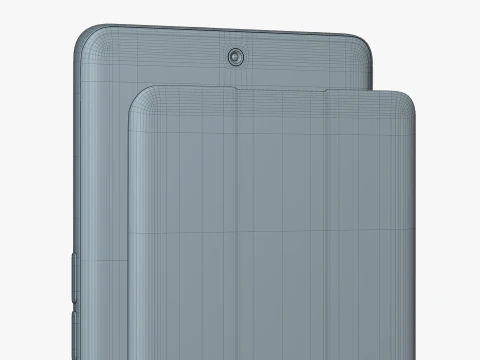 OPPO A1 Pro Blue 3D Model