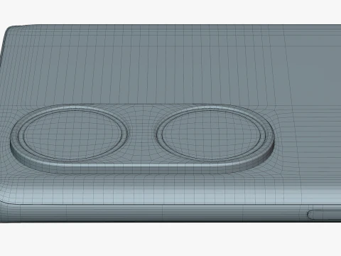 OPPO A1 Pro Blue 3D Model