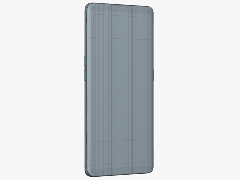 OPPO A1 Pro Blue 3D Модель