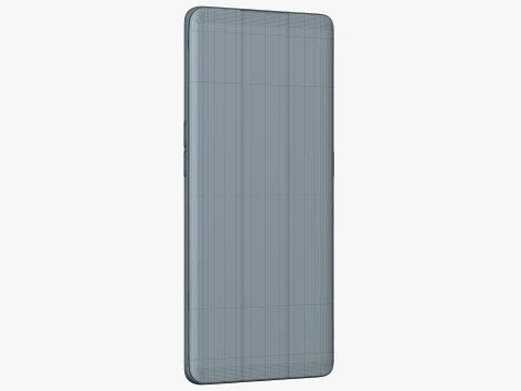 OPPO A1 Pro Blue 3D Model