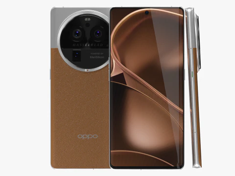 OPPO Find X6 Pro Brown 3D Model