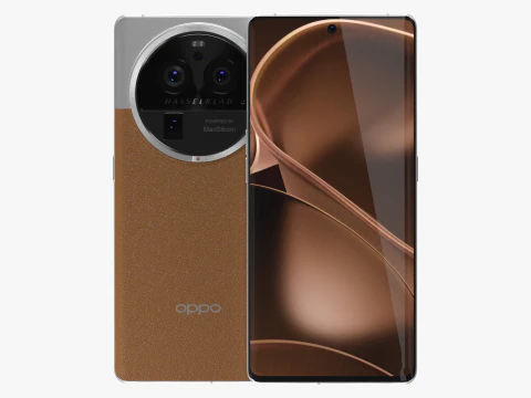 OPPO Find X6 Pro Brown 3D Model