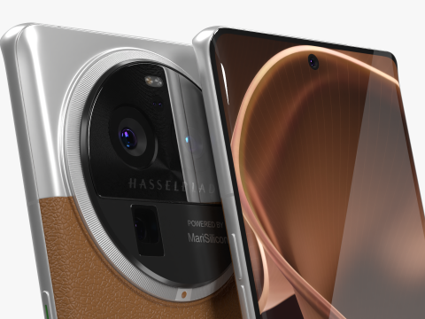 OPPO Find X6 Pro Brown Modelo 3D