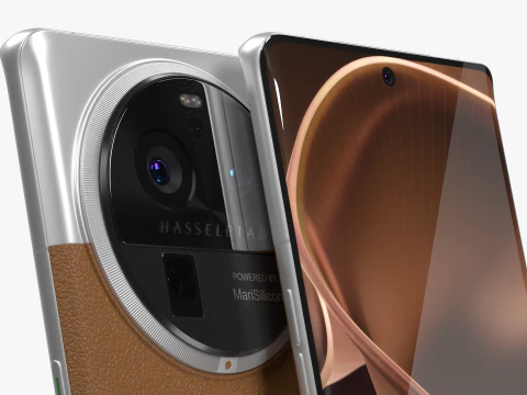 OPPO Find X6 Pro Brown 3D Model
