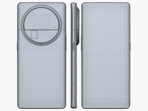 OPPO Find X6 Pro Brown Modelo 3D