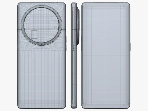 OPPO Find X6 Pro Brown 3D Model