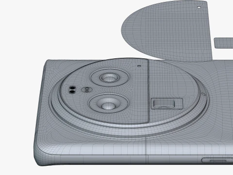 OPPO Find X6 Pro Brown 3D Model