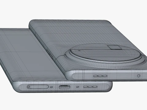 OPPO Find X6 Pro Brown 3D Model