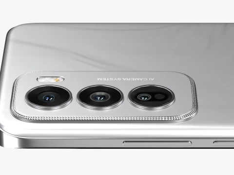 OPPO Reno 12 Astro Silver 3D Model