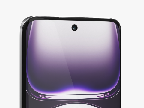 OPPO Reno 12 Astro Silver 3Dモデル