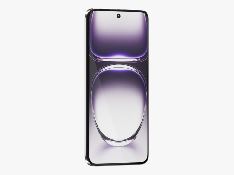 OPPO Reno 12 Astro Silver 3Dモデル