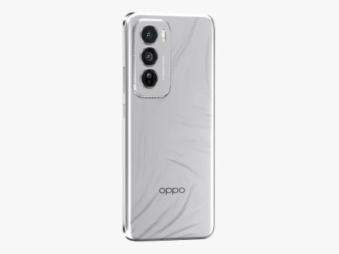 OPPO Reno 12 Astro Silver 3D Model