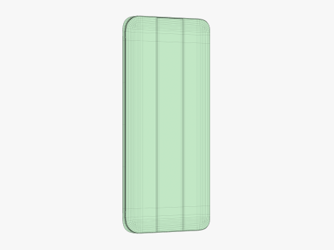 OPPO Reno 12 Astro Silver 3Dモデル