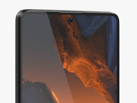 POCO F5 Black Modèle 3D