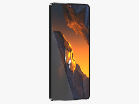 POCO F5 Black Modèle 3D