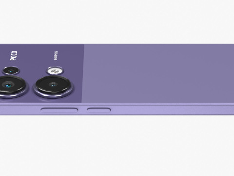 POCO M6 Pro Purple 3D 모델