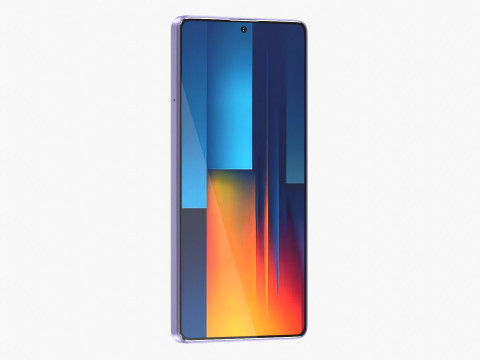 POCO M6 Pro Purple 3D 모델