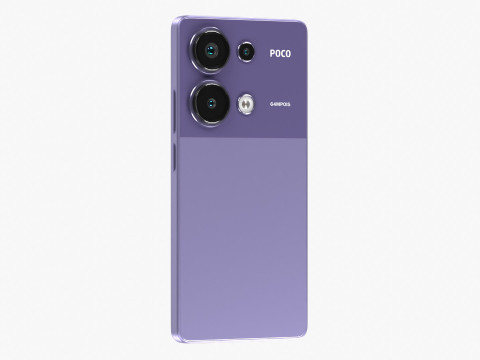 POCO M6 Pro Purple 3D 모델