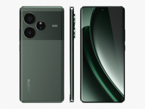 Realme GT 6 Razor Green 3D Model