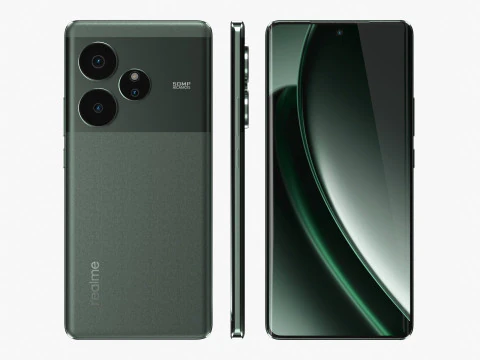 Realme GT 6 Razor Green 3D Model