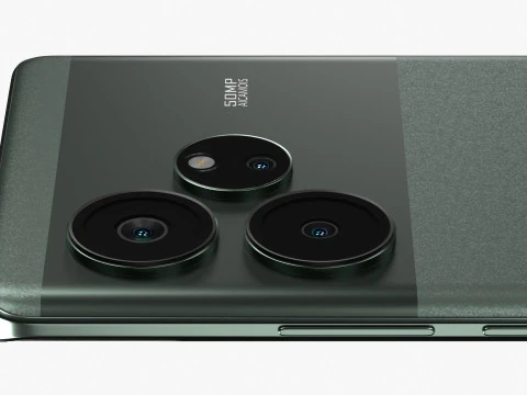 Realme GT 6 Razor Green 3D Model