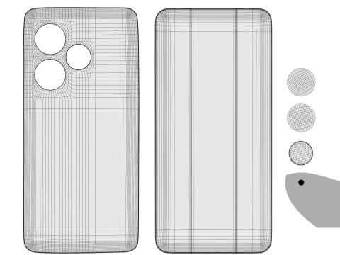 Realme GT 6 Razor Green 3D Model
