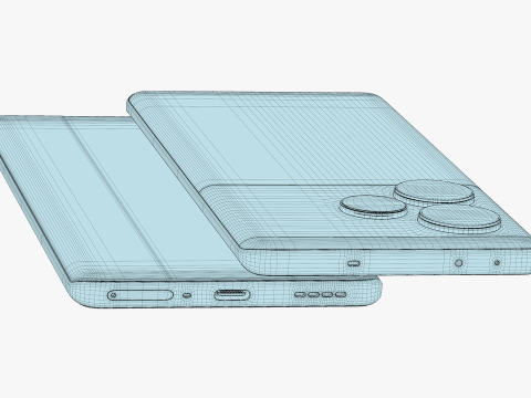 Realme GT 6 Razor Green 3D Model
