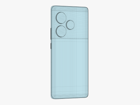 Realme GT 6 Razor Green 3D Model