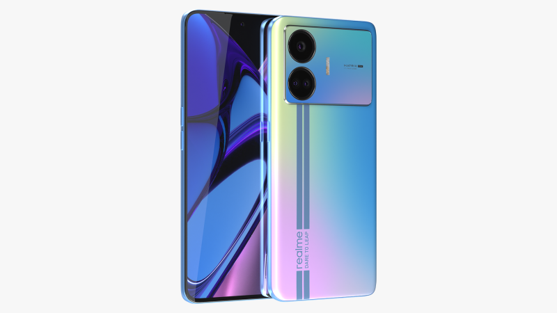 Realme GT Neo 5 SE Fantasy Modèle 3D .c4d .max .obj .3ds .fbx .stl .blend