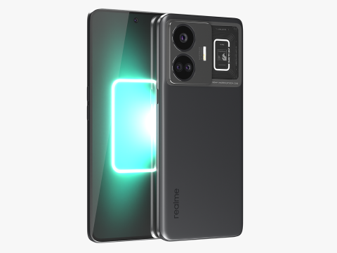 Realme GT Neo 5 Black 3D 모델