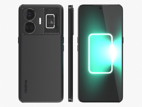 Realme GT Neo 5 Black Model 3D