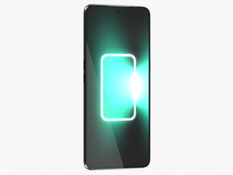 Realme GT Neo 5 Black Model 3D
