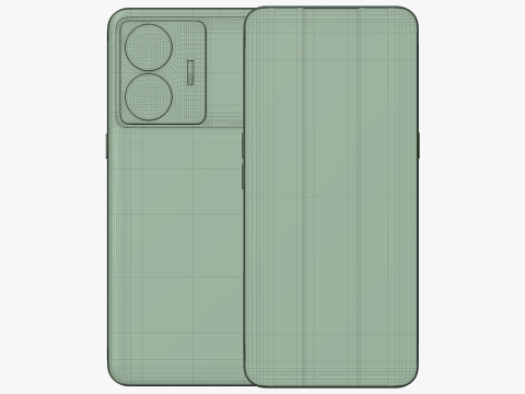 Realme GT Neo 5 Black Model 3D
