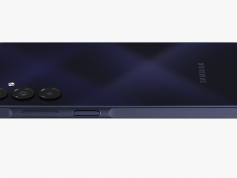 Samsung Galaxy A15 Blue Black 3D Model