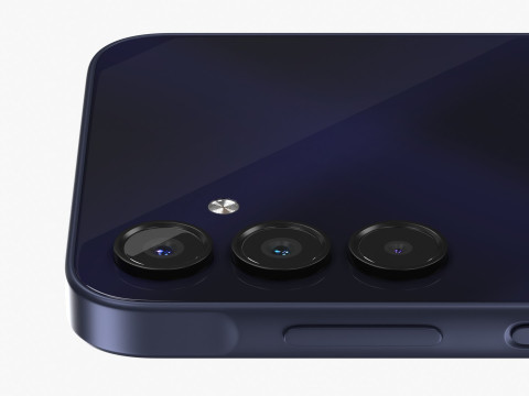 Samsung Galaxy A15 Blue Black 3D Model