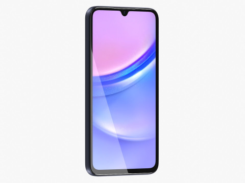 Samsung Galaxy A15 Blue Black 3D Model
