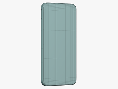 Samsung Galaxy A15 Blue Black 3D Model